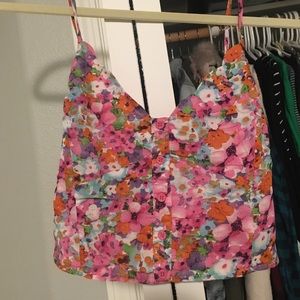 Lush Floral Crop Top